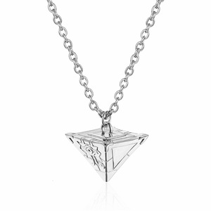 Collar con el Rompecabezas del Milenio de Yu-Gi-Oh |   Colgante de Acero de Titanio de Yugi Muto |   Joyería de Anime Unisex - Product Image 5