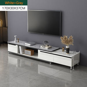 Шкаф для телевизора, простые современные подставки для телевизора небольшого размера, журнальный столик, сланцовый свет, роскошный пол, выдвижные металлические ножки, шкаф для телевизора - Product Image 4