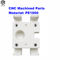 Pièces usinées CNC en PE1000, PE, PTFE, POM, PP, PPS pour applications et composants de qualité alimentaire et médicale