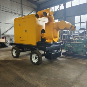 Camion pompe mobile de lutte contre les inondations à moteur, grande capacité, auto-amorçante, pour drainage d'urgence et irrigation, résistante à la sécheresse - Product Image 5
