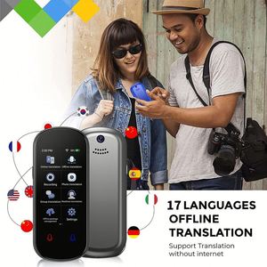 Traducteur vocal instantané Z2 AI, <span class=keywords><strong>portable</strong></span>, écran tactile de 3,1 pouces, traduction en temps réel avec enregistrement, idéal pour les voyages, l'apprentissage et les réunions - Product Image 6