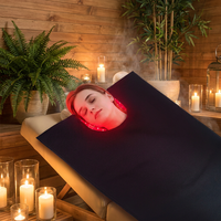 REDSKY Tapis de luminothérapie rouge 2-en-1 Couverture infrarouge 660nm 850nm Corps entier Utilisation à domicile Sac de couchage pour soulager les douleurs aux pieds