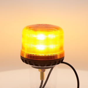 Luz de Baliza LED Giratoria Ámbar de Alta Potencia Sumbexauto SM822EH ECE R65 con Montaje de Perno, Garantía de 3 Años, Nueva para Camiones de Trabajo Pesado - Product Image 3