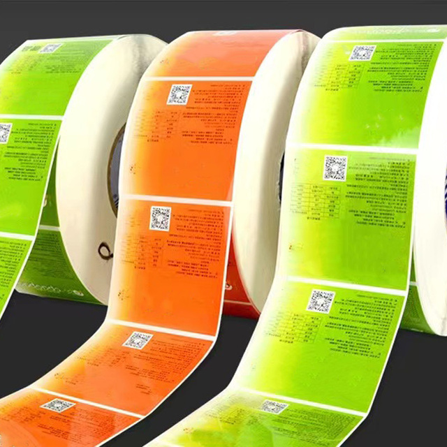 Custom Waterproof Transparent Adhesive Stickers for Cosmetic Lotion Packaging Custom Shape & Size Barcode Option