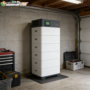 Batterie au lithium empilable <span class=keywords><strong>Bluesun</strong></span> amovible de 10 kWh, 15 kWh, 20 kWh, 51,2 V, 100 Ah, stockage d'énergie domestique pour hôtel - Product Image 6