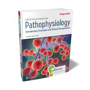 Davis Advantage para Patofisiología, 3.ª Edición, Libro de Texto Médico de Tapa Blanda, Encuadernación Perfecta, Impresión de Libros Personalizada - Product Image 1