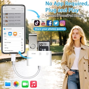 High-Speed USB-C <strong>SD</strong>/ <strong>Card</strong> <strong>Reader</strong> USB 2.0 Port <strong>for</strong> <strong>iPhone</strong> 15/16/17 iPad Mac Samsung <strong>for</strong> Android Devices Type-C Camera - Product Image 5