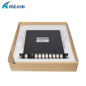 Sfp 10g 100km 16CH DWDM Mux/Demux+ 10G DWDM SFP 40/80/100KM Solution Single Fiber LC/UPC 0.8nm Multiplexer
