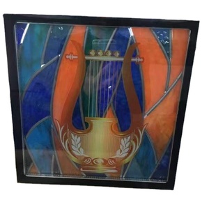 Panneaux de vitraux creux personnalisés pour mur-rideau extérieur avec motifs cathédrales - Product Image 6