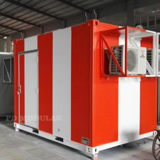 Aluminum Steel Telecommunication Container Outdoor Equipment Communication Mobile Bts Telecom Shelter Cabin Room for Airport