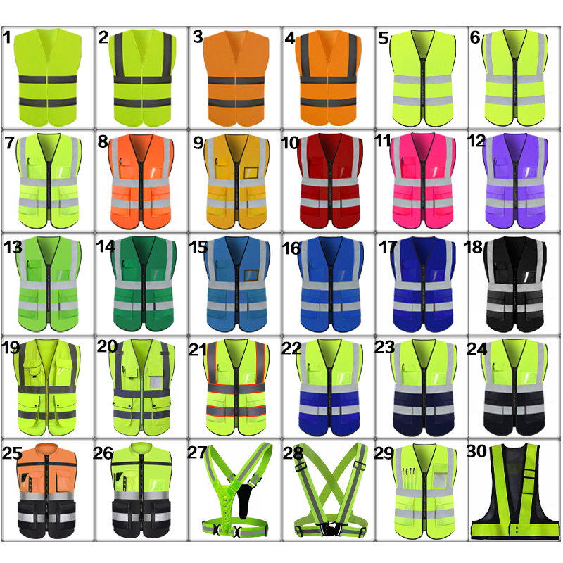 High Quality High Visibility Safety Vest