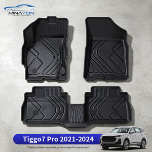 พรมปูพื้นรถยนต์ TPE หนา 3.0 มม. สำหรับ Chery Tiggo 7 <span class=keywords><strong>Pro</strong></span> ปี 2021-2024 พวงมาลัยซ้าย ป้องกันคราบสกปรก จากโรงงาน OEM - Product Image 1