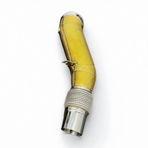 Collettore di Scarico ad Alto Flusso in Acciaio Inox 304 con Scudo Termico Dorato per BMW B48 <span class=keywords><strong>G20</strong></span> G21 <span class=keywords><strong>G30</strong></span> 325i/330i, Parti per Tuning - Product Image 4