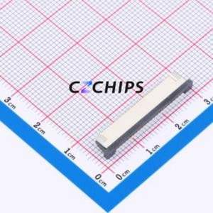CAX-AFA07-22XCB-H2.5 FFC/FPC Connector SMD,P=1mm,Horizontal Mount Connector Drawer Type Bottom Contact 22P 1mm - Product Image 1