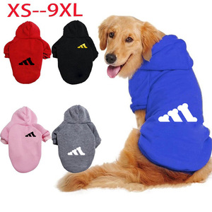 Vêtements d'hiver pour chiens, sweats à capuche en polaire chauds pour chiens, sweat-shirt pour chiens de petite, moyenne et grande taille, veste <span class=keywords><strong>Adidog</strong></span>, costume pour animaux de compagnie - Product Image 3