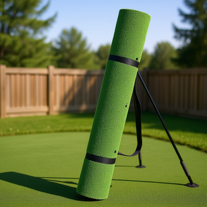 Tapis de frappe de golf Db Wholesale 5x4 pieds pour entraînement intérieur/extérieur, aide à l'entraînement sur gazon pour améliorer les compétences de golf - Product Image 2