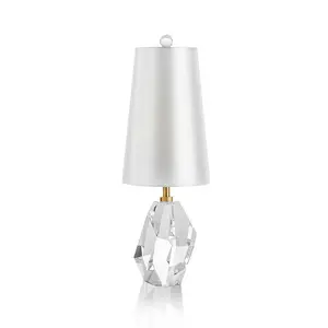 Bola de cristal Metal LED Lámpara de mesa Glam Transición Mesita de noche Lámpara de mesita de noche para dormitorio Sala de estar