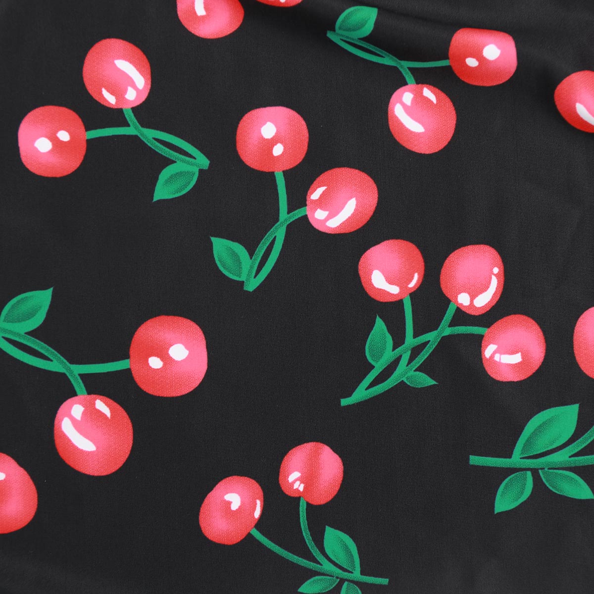 Elegant charming cherry printed swimsuit. hot sale fashion two piece swimsuit