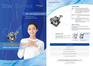 Ensemble de supports orthodontiques en céramique en métal Shinye support miniature de dent dentaire supports orthodontiques orthodontiste accolades dentaires - Product Image 3