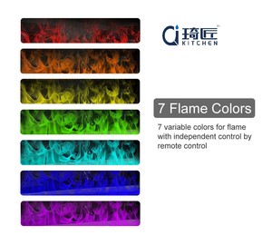 Chimenea Eléctrica Decorativa Integrada de 1000 mm con Atomización 3D, Vapor de Agua, Vaporizador 3D Inteligente, <span class=keywords><strong>Chimeneas</strong></span> Modernas para Interiores - Product Image 6