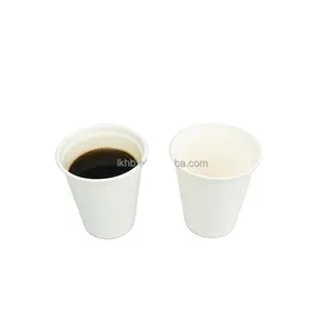 Excellent Quality Biodegradable Compostable Reusable Sugarcane Bagasse Coffee Tea Cup