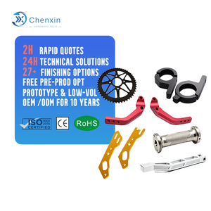 บริการเครื่องกัดโลหะความแม่นยำ OEM CNC ชิ้นส่วนอลูมิเนียมแบบกำหนดเองอุปกรณ์เสริมจักรยานการสร้างต้นแบบอย่างรวดเร็วการกัด5แกน - Product Image 1