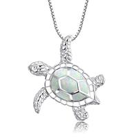 Collier pour femme de style nouveau, pendentif tortue de mer, bijoux de mariage pour femme, charmes de collier pour accessoires de femme
