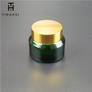 Tarro de Crema de Vidrio Transparente Ámbar Verde de 15ml 30ml 50ml con Tapa, Envase Vacío de 1oz para Crema de Ojos, Tarros Cosméticos de 50g - Product Image 6