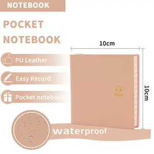 Caderno de logotipo personalizado para meninas, caderno planejador personalizado para enfermagem A6 de luxo por atacado