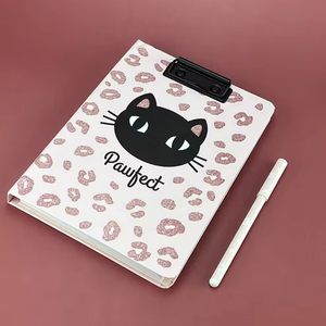 Hk <span class=keywords><strong>A5</strong></span> tùy chỉnh tập tin giấy thư mục máy tính xách tay notepad Holders với bút và mở rộng tập tin - Product Image 6