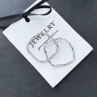 2025 nouveau avancé 925 en argent Sterling géométrique torsion émail boucles d'oreilles fête cadeaux bijoux