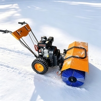 Mesin Pembersih Salju Dengxin, Alat Pendorong Salju Manual, Mesin Peniup Salju Bertenaga, Penyapu Salju Portabel untuk Penggunaan Rumah Tangga & Komunitas Kecil