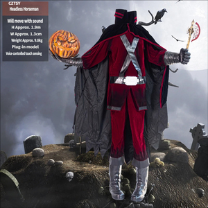 Colección <span class=keywords><strong>de</strong></span> Accesorios <span class=keywords><strong>de</strong></span> Terror Animados Grandes para Halloween, Decoración Eléctrica <span class=keywords><strong>de</strong></span> Inducción para Casa Embrujada y Sala <span class=keywords><strong>de</strong></span> Escape - Product Image 5