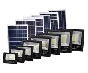 Usine directe IP67 lumière d'inondation solaire étanche extérieure lumière de projecteur solaire 25w 40w 60w 100w <span class=keywords><strong>200w</strong></span> avec capteur de mouvement - Product Image 4
