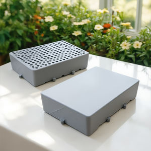 صينية بلاستيكية صغيرة الحجم بتصميم وصلة إبزيم ، مع * من من من من الخارج ، مناسبة للاستخدام المنزلي ، والمستودع والسوبر ماركت - Product Image 6