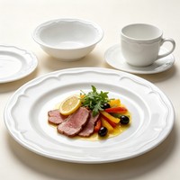 Assiettes et bols personnalisés en céramique, vaisselle populaire, services de table en porcelaine pour la maison