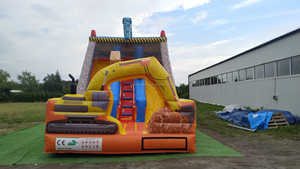 Tobogán Inflable <span class=keywords><strong>de</strong></span> PVC <span class=keywords><strong>de</strong></span> 6x3m para Uso Comercial, Tobogán Acuático para Parques <span class=keywords><strong>de</strong></span> Aventuras en Interiores/Exteriores - Product Image 3