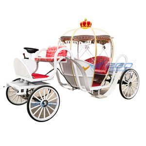 Preciosa Carruaje Eléctrica Real de Princesa Calabaza - Para Bodas al Aire Libre y Turismo, Certificación CE, Alta Calidad, Directo de Fábrica XCEGO - Product Image 1