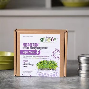 Micro Vitality Microfarm Microgreen Kit de culture <span class=keywords><strong>pour</strong></span> jardin <span class=keywords><strong>un</strong></span> <span class=keywords><strong>cadeau</strong></span> parfait <span class=keywords><strong>pour</strong></span> la croissance des plantes - Product Image 6