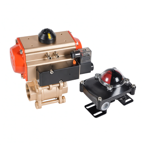 Vente de liquidation B2B COVNA Système d'irrigation 1000 316 Acier inoxydable Vanne à bille à actionnement pneumatique à simple effet 2 voies DN25 - Product Image 4