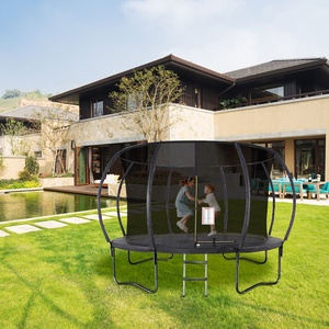 <span class=keywords><strong>Trampoline</strong></span> de haute qualité en PVC, sûr et souple, pour l'extérieur, pour adultes et enfants, structure de 10 pieds avec <span class=keywords><strong>filet</strong></span> de protection - Product Image 3