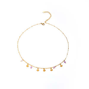 สร้อยคอแฟชั่นประดับลูกปัดสุดชิค-CBBA-1263 - Product Image 1