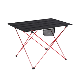 QX Modern Outdoor <b>Folding</b> <b>Table</b> Portable Camping Picnic <b>Dining</b> <b>Table</b> Chair Set Aluminum Alloy for Events Outdoor Furniture - Product Image 1