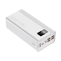 QSF 2025 20W 22.5W 50000mAh Pengisi Daya Portabel Luar Ruangan Pengisian Cepat Power Bank dengan Layar LED Micro USB