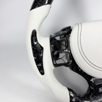 Volant en carbone forgé noir pour Lexus IS250 IS300 IS350 ES200 ES300 ES350 GS300 GS350 RC350 RCF Gcf NX Accessoires de voiture