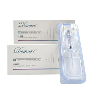 Booster cutané à l'acide <span class=keywords><strong>hyaluronique</strong></span> 2ml H+L 64mg, <span class=keywords><strong>injection</strong></span> d'acide <span class=keywords><strong>hyaluronique</strong></span> injectable pour le rajeunissement du <span class=keywords><strong>visage</strong></span>, lifting, hydratation, anti-rides - Product Image 6
