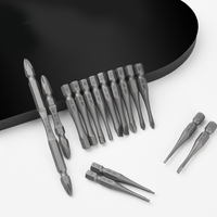Embout de tournevis Allen magnétique industriel en acier S2 H5 à tête hexagonale, tige fine de 50 mm, phosphate de manganèse gris, résistant à la corrosion, OEM