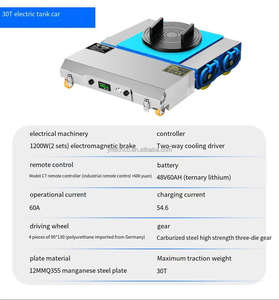 Chariot de réservoir électrique télécommandé de haute qualité Chariots et chariots à main Produit - Product Image 4