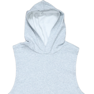 Sweat à capuche oversize délavé pour homme, logo personnalisé, 100 % coton éponge, décontracté, streetwear, pour l'entraînement - Product Image 2