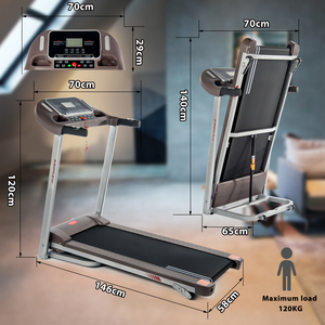 <span class=keywords><strong>Tapis</strong></span> <span class=keywords><strong>Roulant</strong></span> Elettrico Pieghevole Compatto con Inclinazione, Disponibile in Magazzino in Francia, Velocità 1-14km/h, Motore da 2HP - Product Image 6